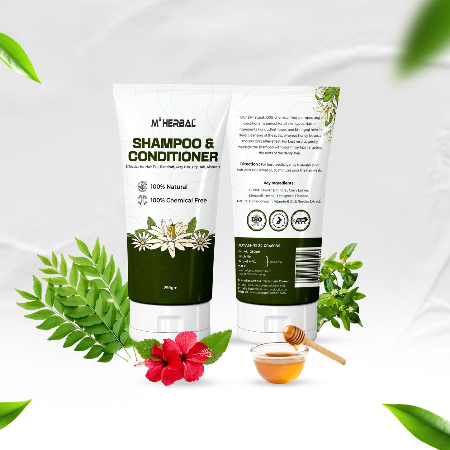 Shampoo & Conditioner for Hair Growth and Hair Fall Control