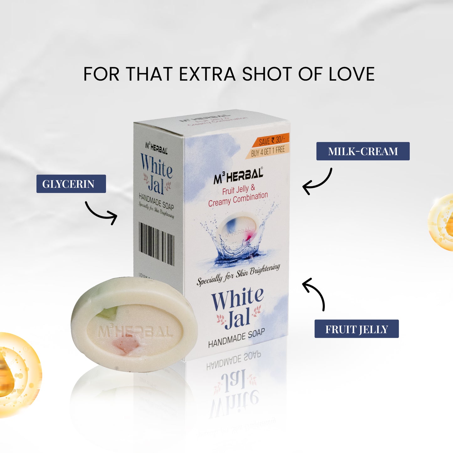 White Jal Soap For Skin Brightening