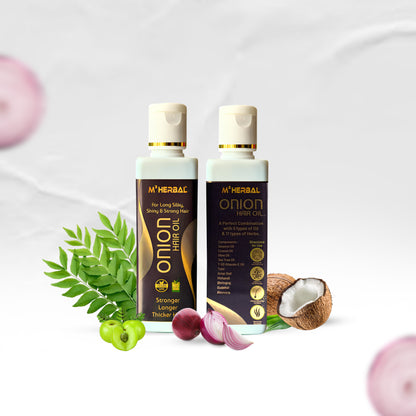 Onion Hair Oil For Hair Growth