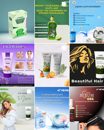 M³HERBAL Kit Complete Home & Body Care